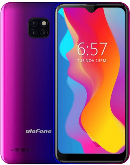 

Мобильный телефон Ulefone S11 1/16GB Twilight