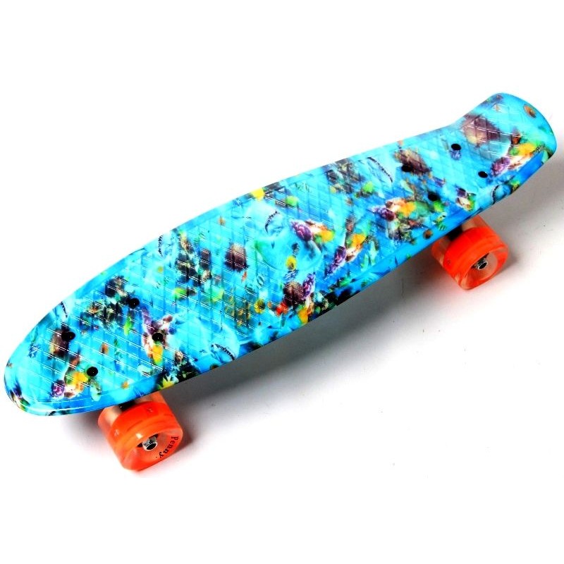 

Пенни борд Penny Board Nemo 22" со светящимися колесами