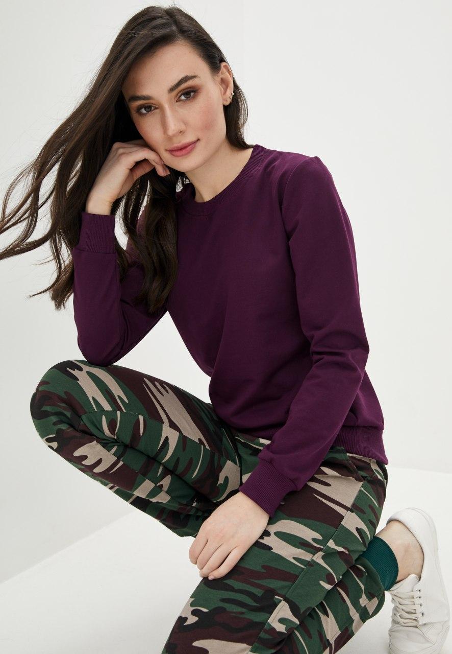 

Свитшот OLDISEN женский -Wn113 – Бургундия, XL | 50-52 Wn113-XL