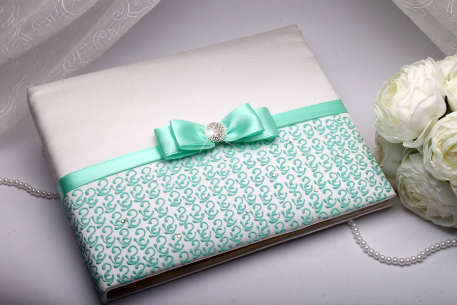 

Свадебная книга Vizzara для пожеланий и поздравлений Tiffany