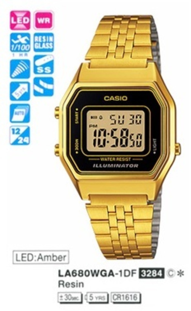 

Часы CASIO LA680WEGA-1ER
