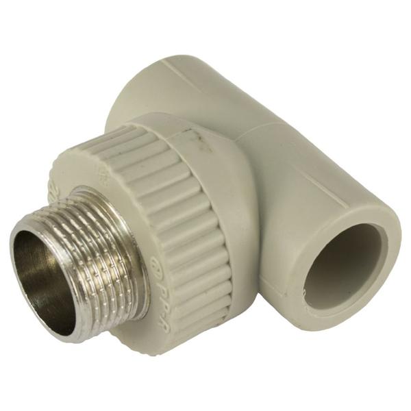 

Тройник PP-R Никифоров 20 х 3/4" Н (20) (031504) (20 шт.)