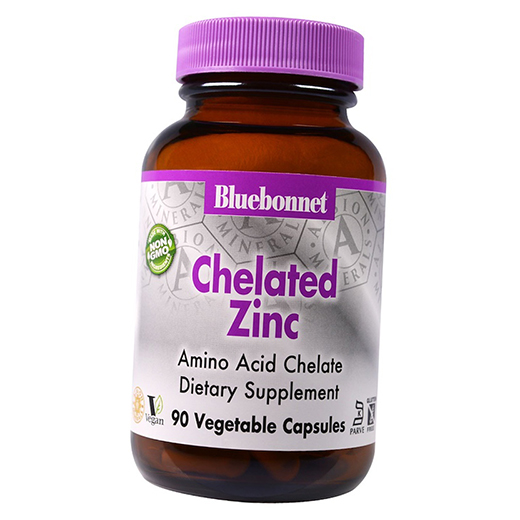 

Bluebonnet Nutrition Chelated Zinc 90вегкапс (36393069)