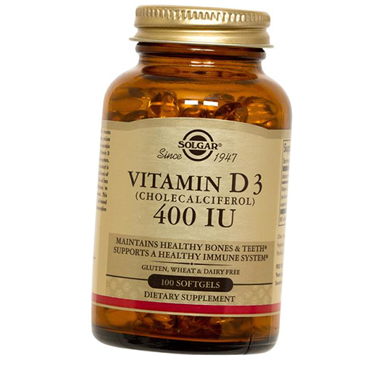 

Витамин Д3, Vitamin D3 400, Solgar 100гелкапс (36313161)