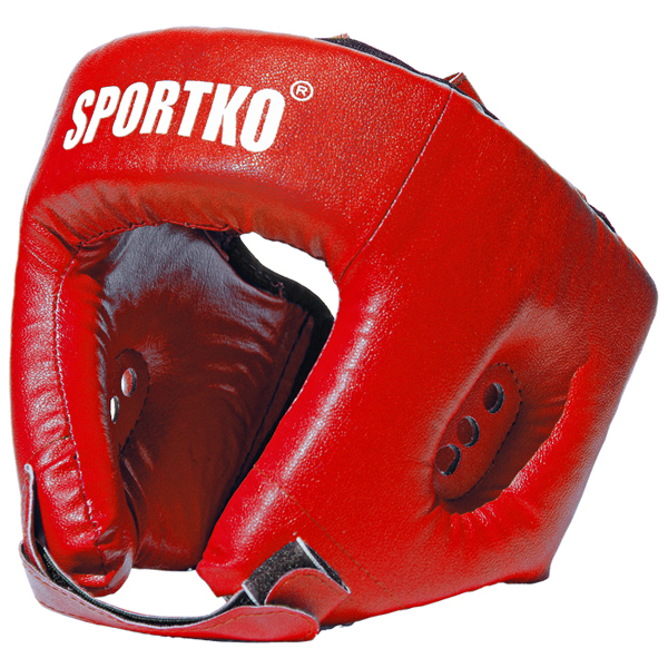 

Шлем боксёрский Sportko ОД2 Красный L