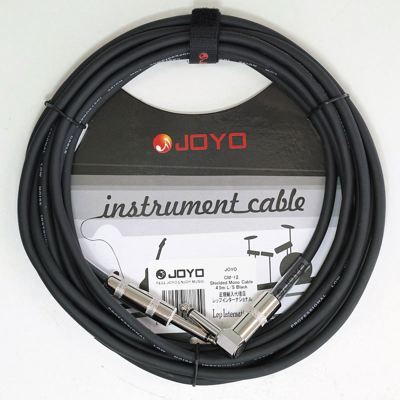 

Инструментальный кабель Jack 6.3 — угловой Jack 6.3 JOYO CM-12 (Black)