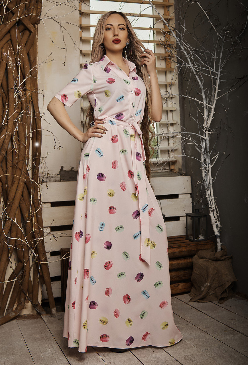 

Платье Angelina 10413-1 розовое, Платье Angelina 10413-1 розовое 46