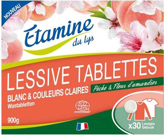 

Таблетки для стирки Etamine du Lys Персик и цветок миндаля 30 шт