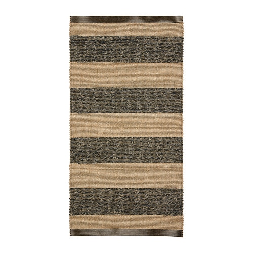 

Ковер IKEA UGILT 80x150 см серый бежевый 604.187.74