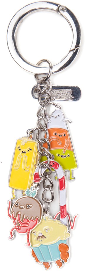 

Брелок Difuzed Adventure Time - Candy People Metal Keychain With Charms (KE280402ADV)