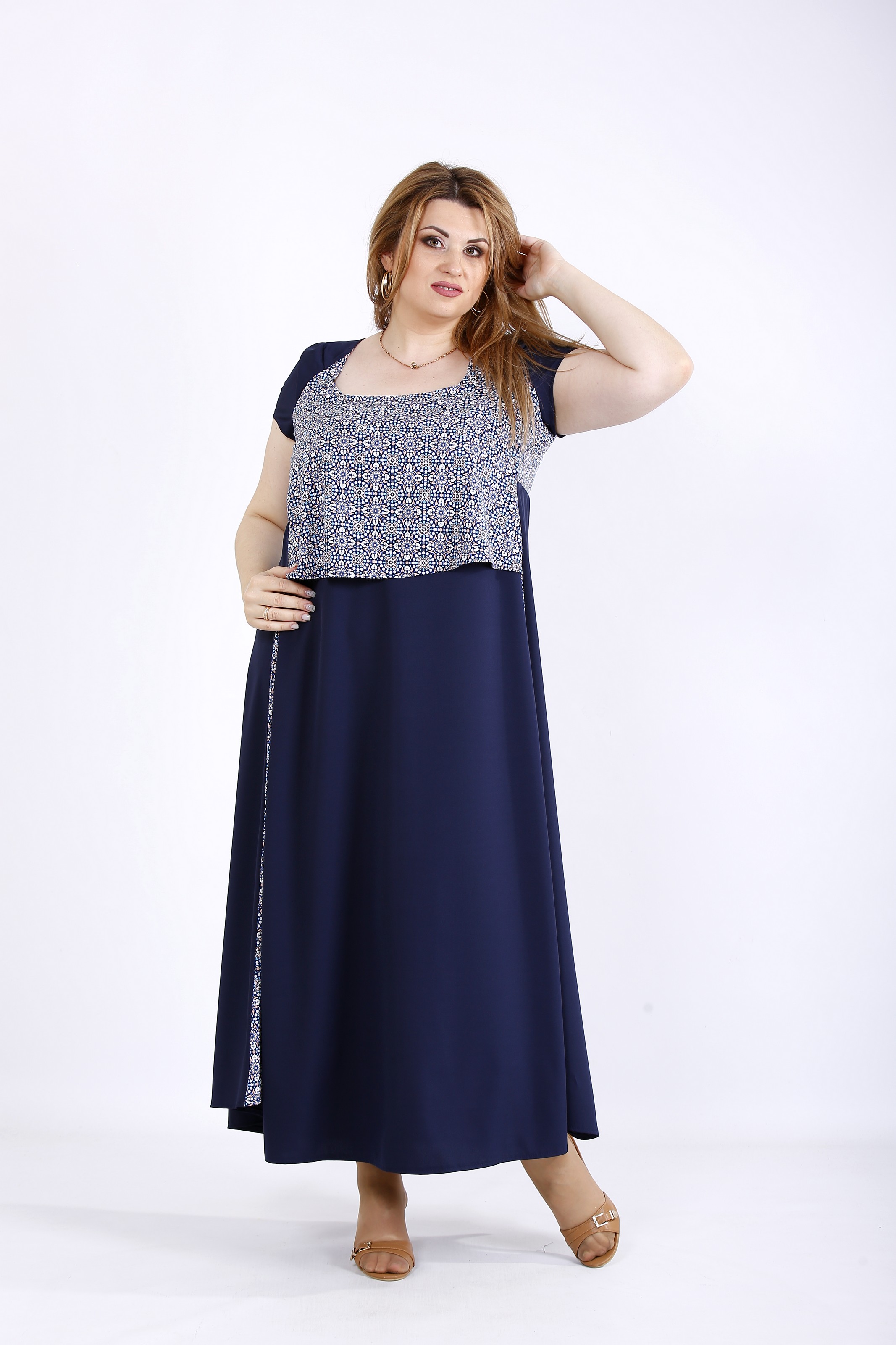 

Платье GARRY-STAR 01163-3  Синий, Разноцветный, Платье GARRY-STAR 01163-3 74 Синий, Разноцветный