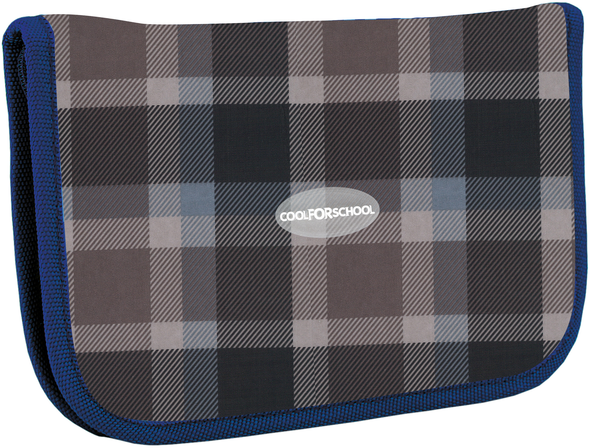 

Пенал Сool For School Check 1 отделение Коричневый (CF86633)