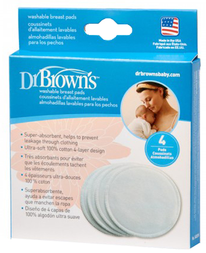

Вкладыши в бюстгальтер Dr. Brown's 4 шт в упаковке (S4001H) (851606002048)