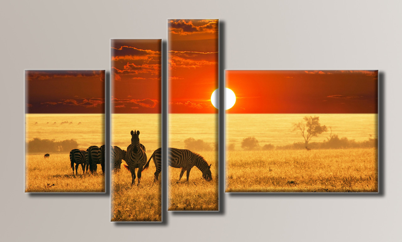 

Модульная картина Art&Print Зебры 153х89 см (HAF-019 )