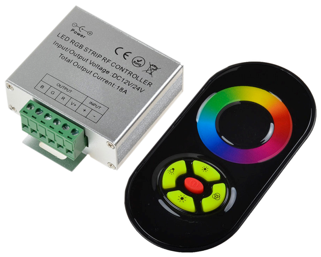 

RGB-контроллер Venom 18A RF радио Black (LDC-RF-18A-S1B)