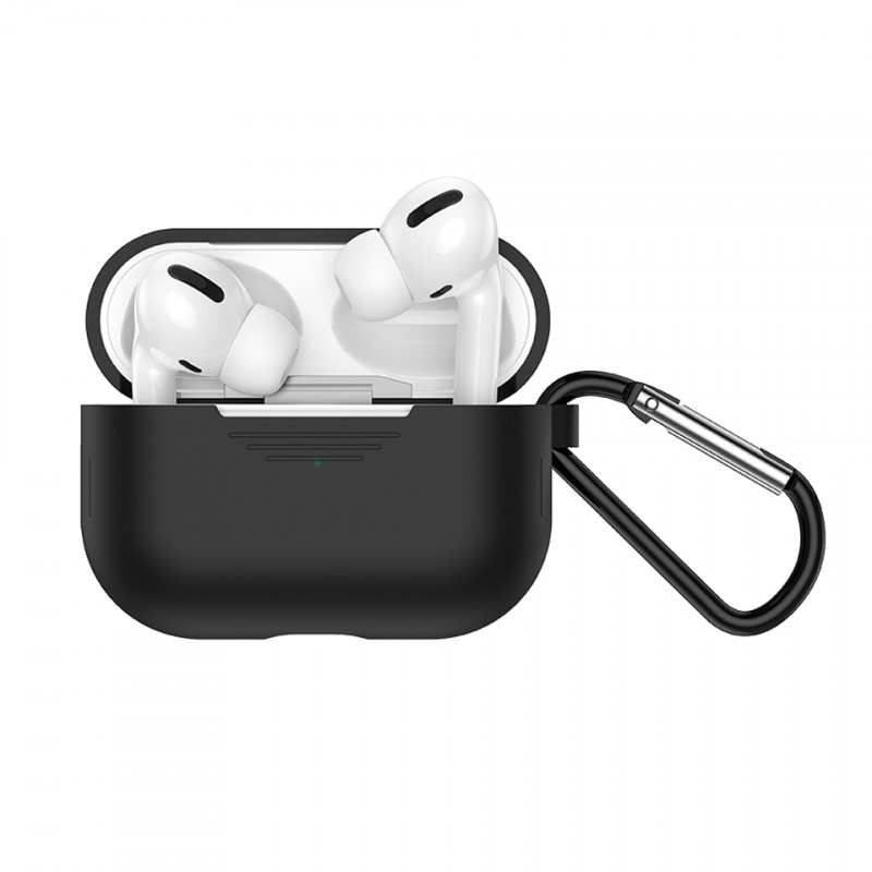 

Bluetooth наушники HOCO ES38 + чёрный силиконовый футляр Белый