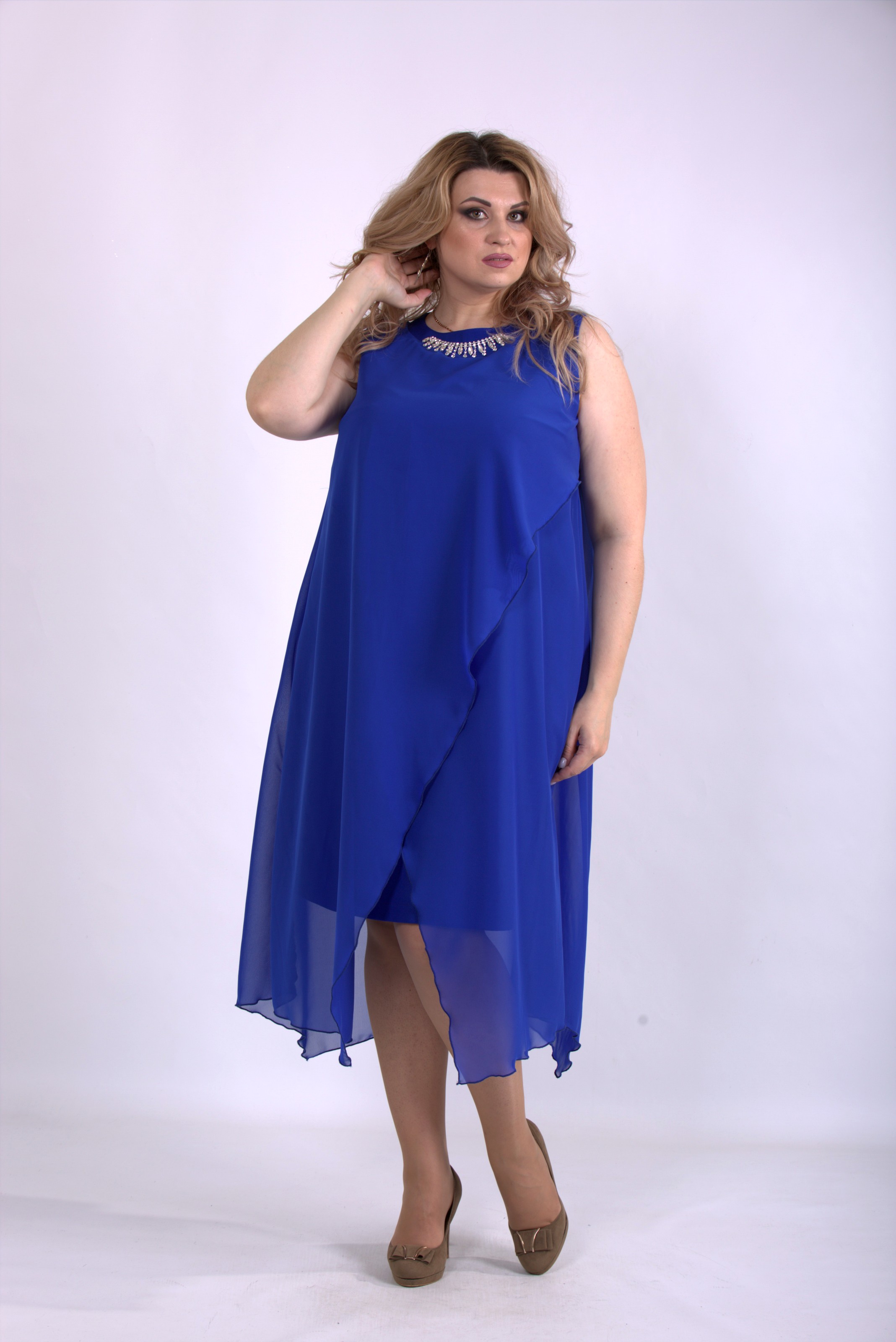 

Платье GARRY-STAR 01147-1  Синий, Платье GARRY-STAR 01147-1 72 Синий