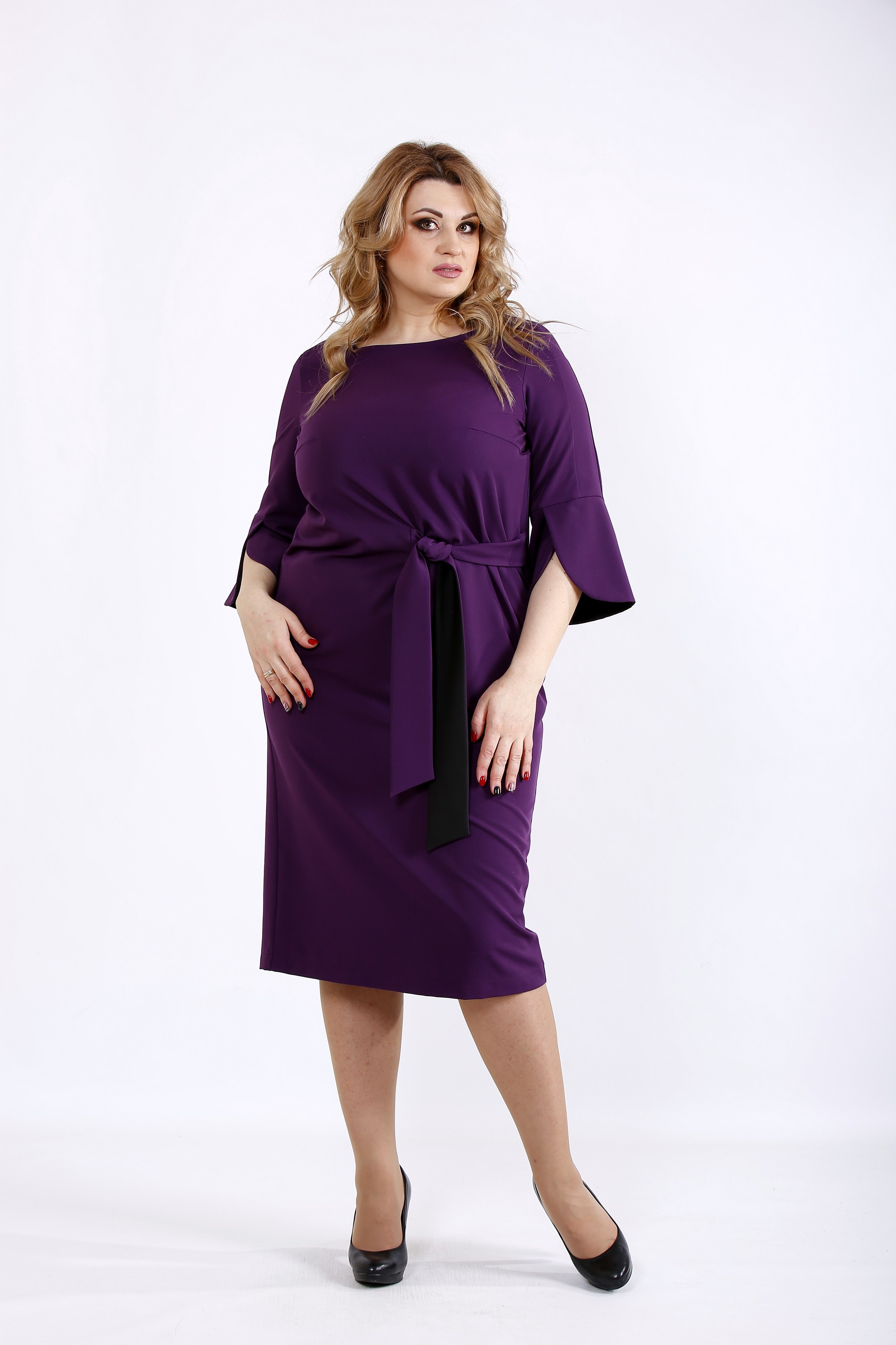 

Платье GARRY-STAR 01098-3  Фиолетовый, Платье GARRY-STAR 01098-3 52 Фиолетовый