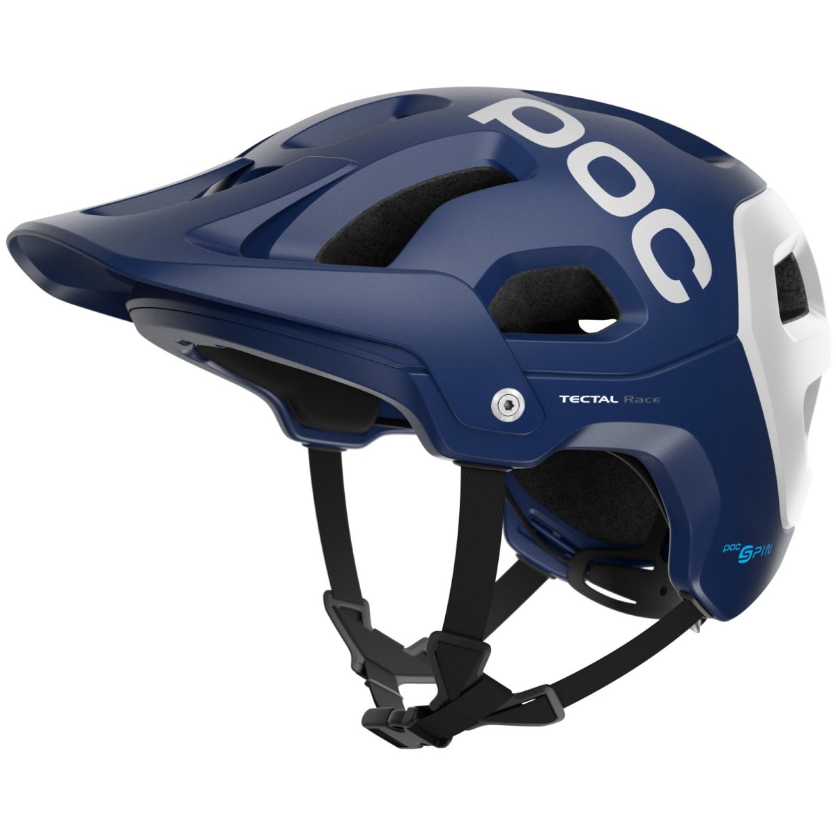 

Шлем велосипедный POC Tectal Race Spin M/L 54-60 Lead Blue/Hydrogen White Matt PC 105118277MLG1