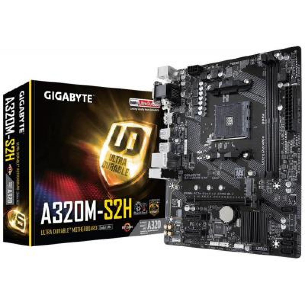 

Материнская плата GIGABYTE GA-A320M-S2H