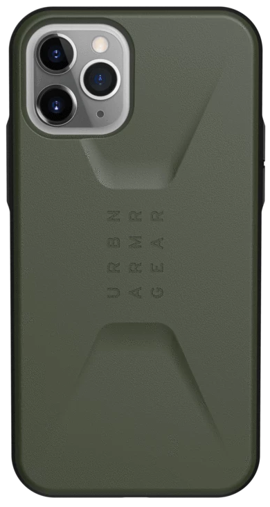 

Чехол UAG для iPhone 11 Pro Civilian, Olive Drab