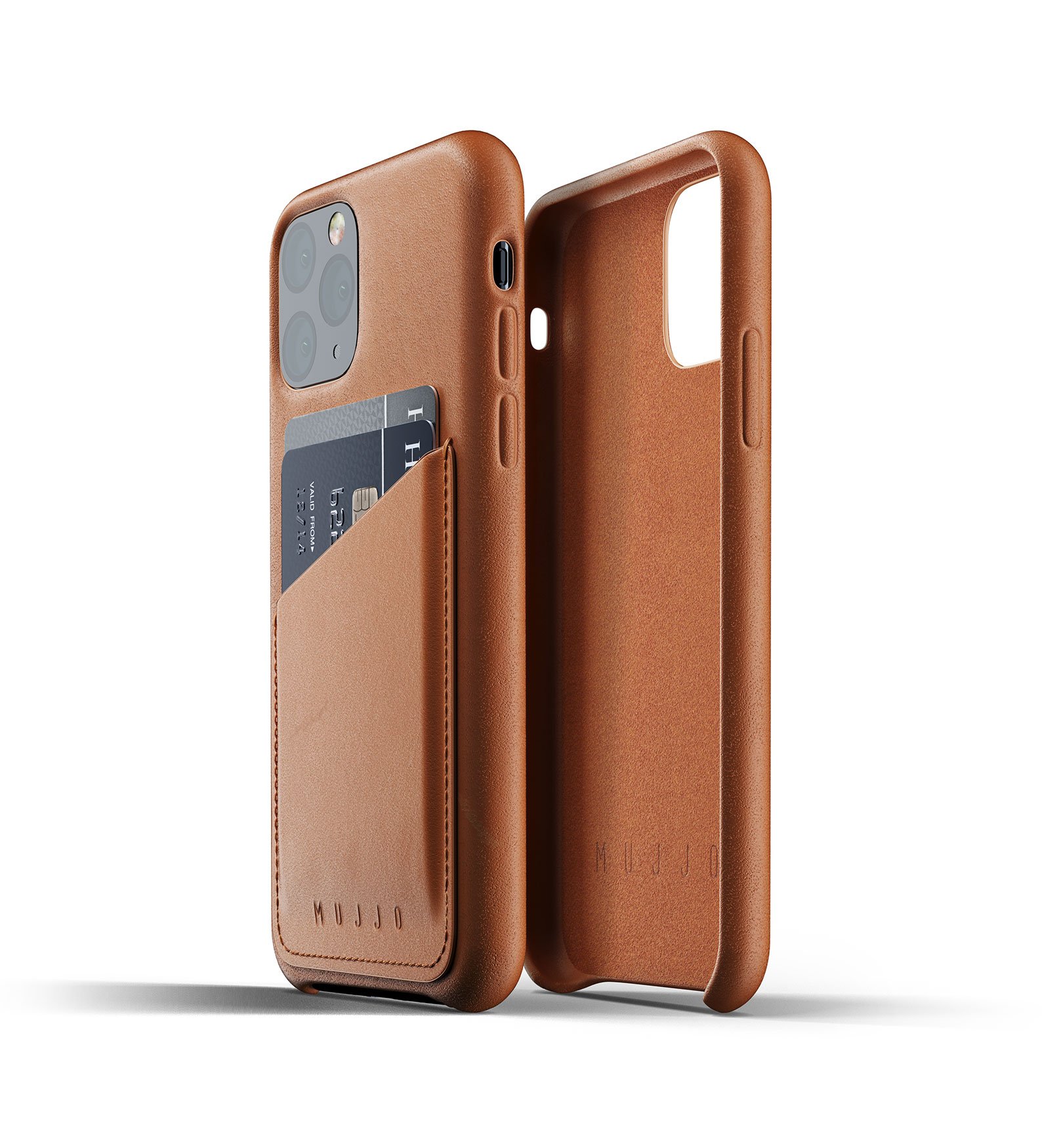 

MUJJO Full Leather Wallet для iPhone 11 Pro[MUJJO-CL-002-TN]
