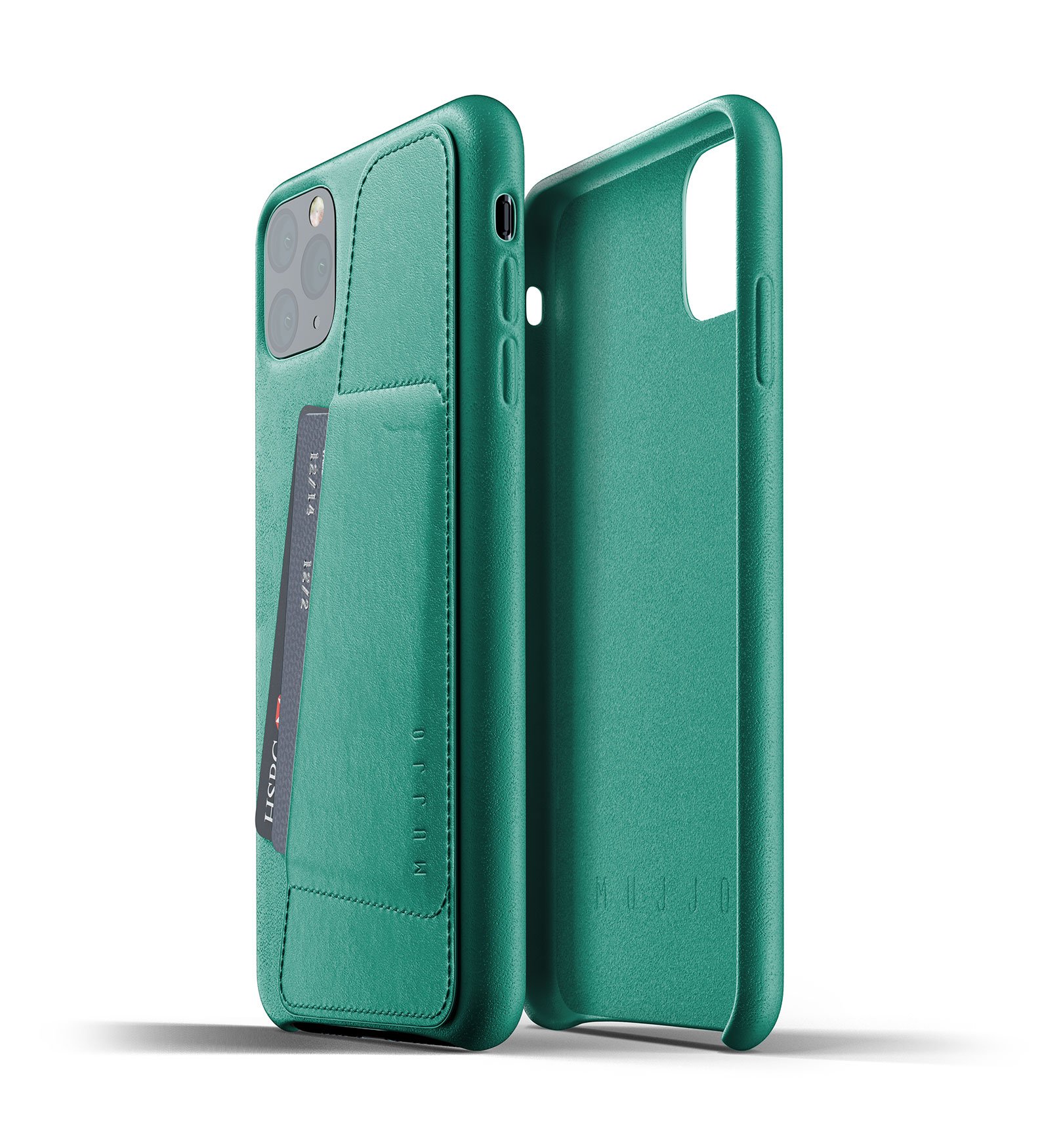 

MUJJO Full Leather Wallet для iPhone 11 Pro Max[MUJJO-CL-004-GR]