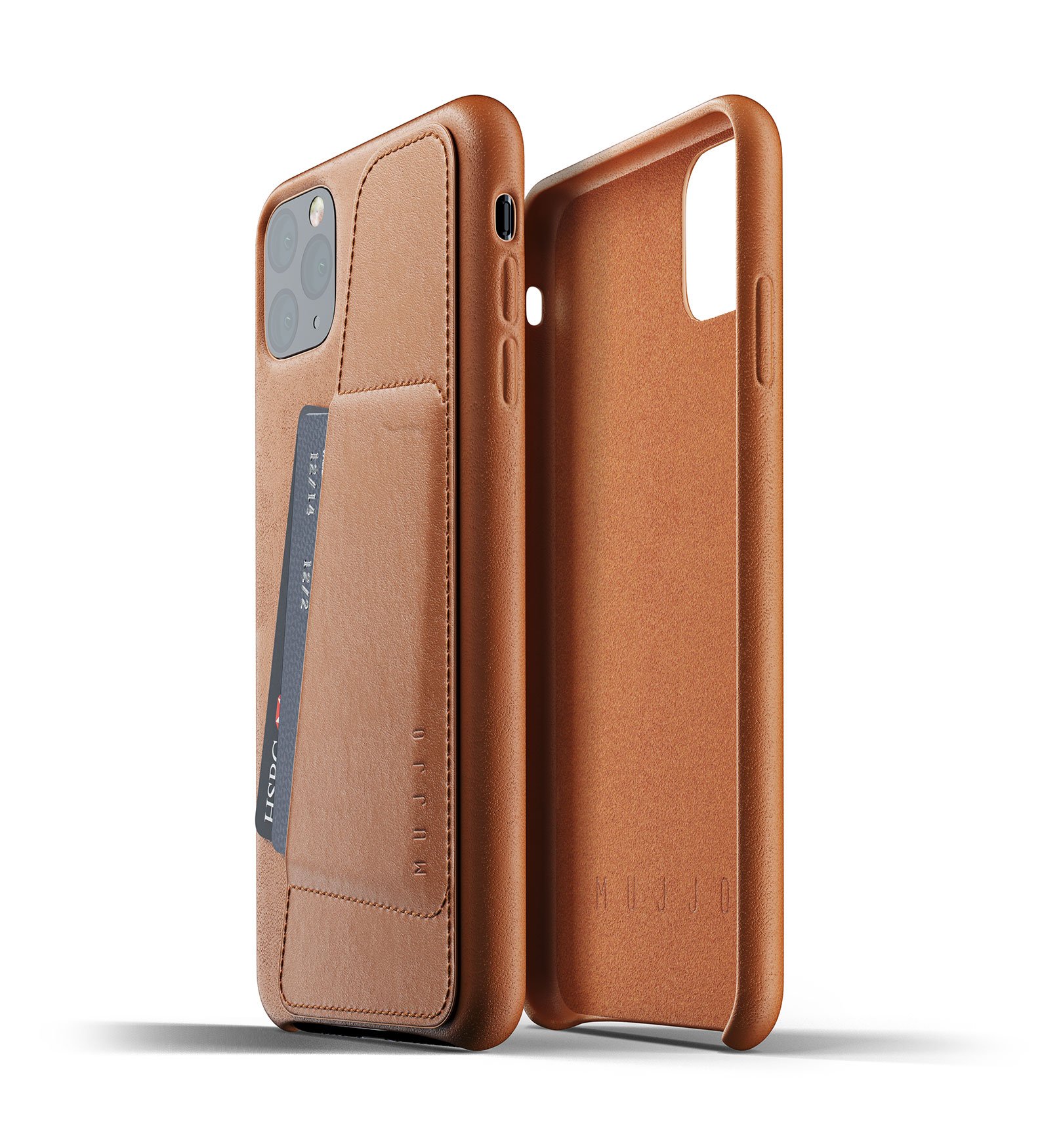 

MUJJO Full Leather Wallet для iPhone 11 Pro Max[MUJJO-CL-004-TN]