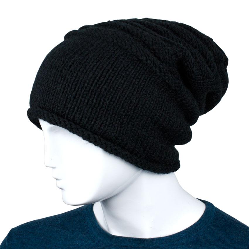 

Шапка теплая Kathmandu Моджа Ручная работа 100% шерсть яка L 58-60 Черный