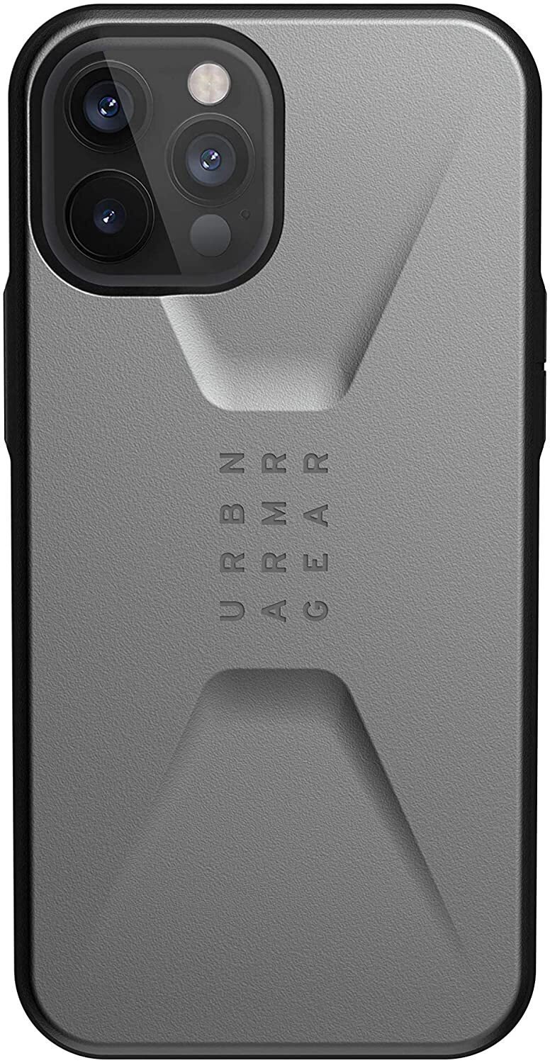 

Чехол UAG для iPhone 12 Pro Max Civilian, Silver