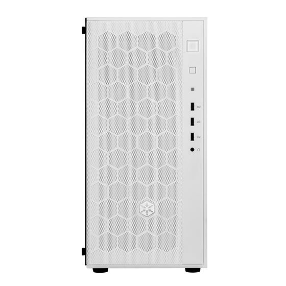 

Корпус SilverStone FARA FAR1W, MidT, USB3.0*2, USB2.0*1, 1х120мм, без БП, белый