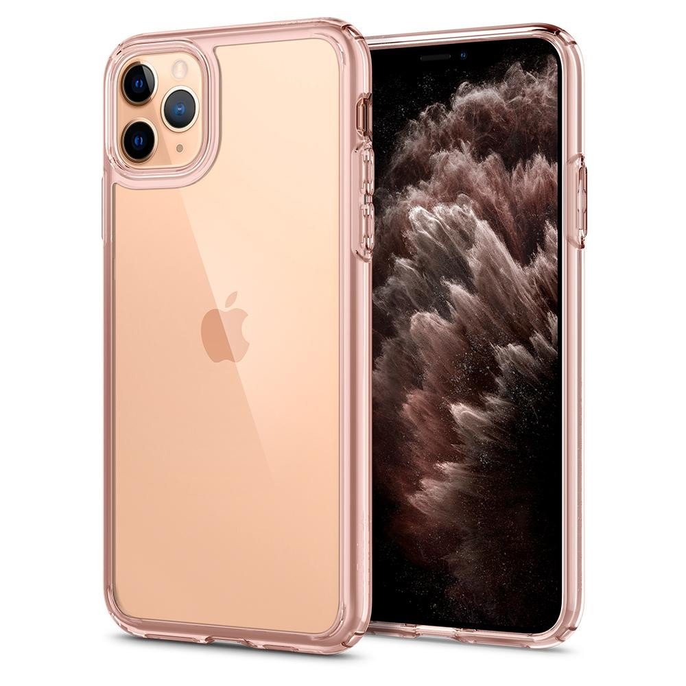 

Чехол Spigen для iPhone 11 Pro Max Ultra Hybrid, Rose Crystal