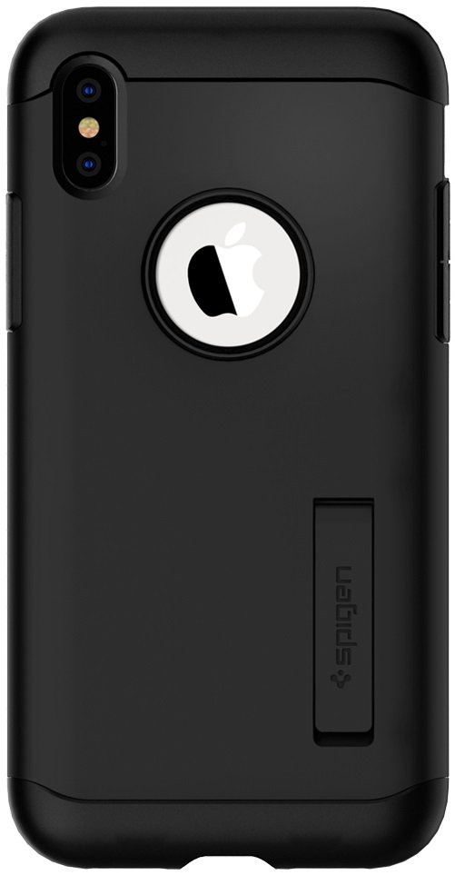

Чехол Spigen для iPhone XS Slim Armor Black