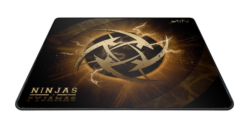 

Коврик для мыши Xtrfy XTP1 NiP Lightning Medium (320 x 270 mm), Black-Gold