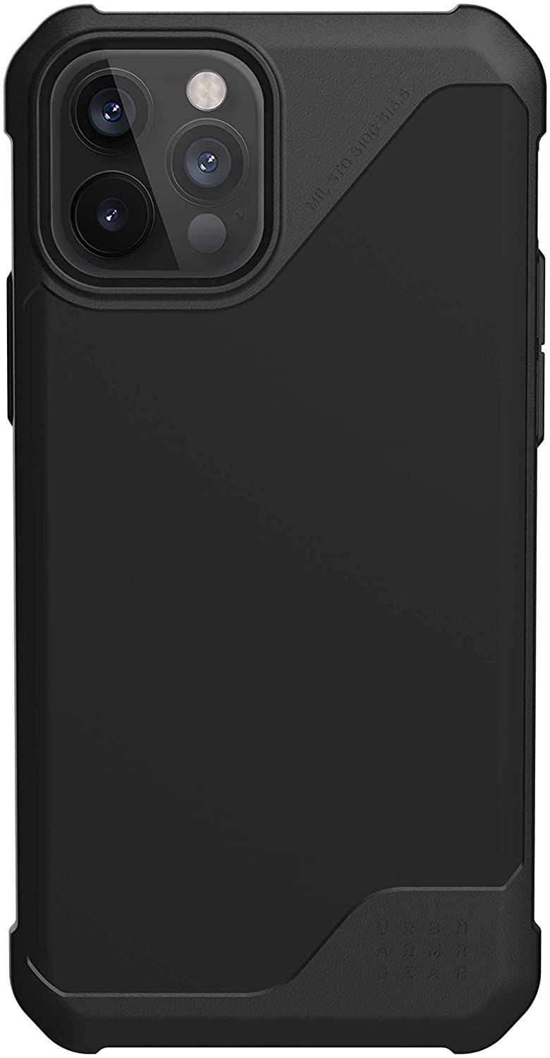 

Чехол UAG для iPhone 12 / 12 Pro Metropolis LT(PU), SATN Black