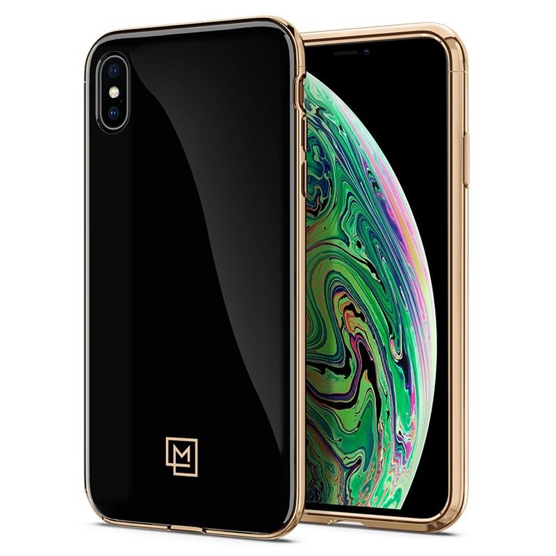 

Чехол Spigen для iPhone XS Max La Manon etui Gold Black (Ver.2)