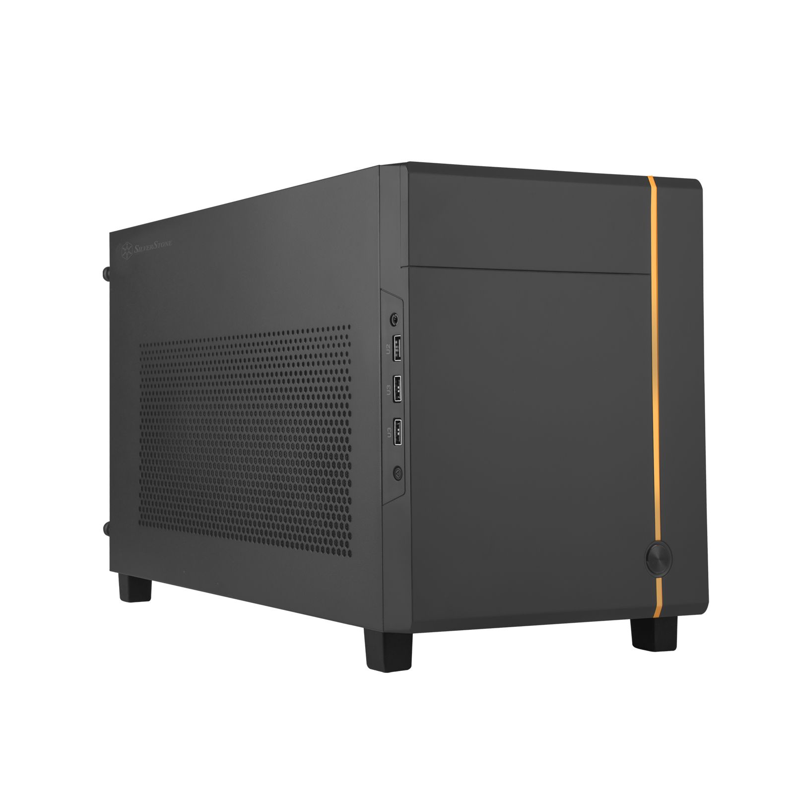 

Корпус SilverStone SUGO SG14B,Mini-ITX/DTX, USB3.0*2, USB2.0*1,без БП,черный