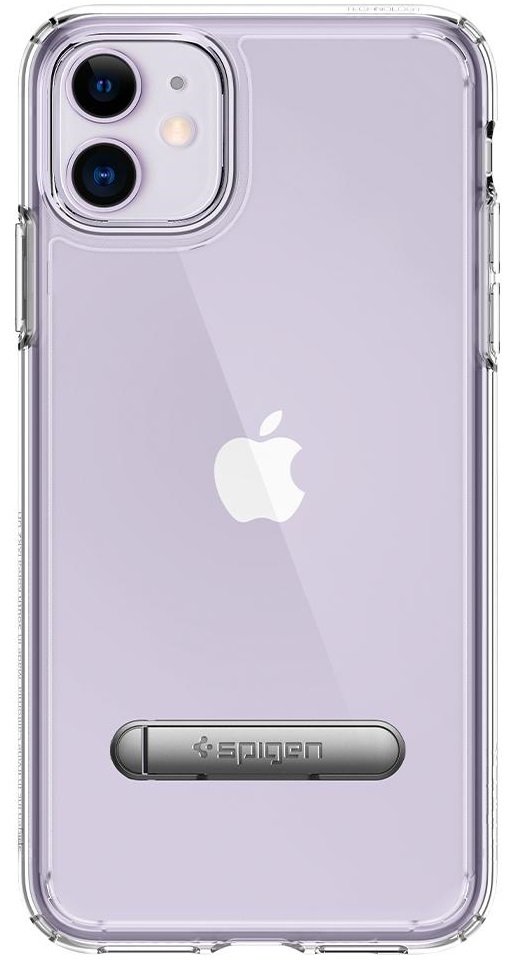 

Чехол Spigen для iPhone 11 Ultra Hybrid S, Crystal Clear