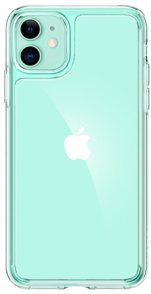 

Чехол Spigen для iPhone 11 Quartz Hybrid, Crystal Clear
