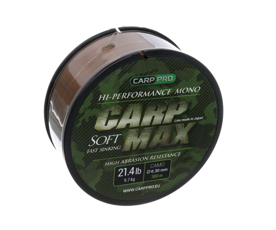 

Леска Carp Pro Carp Max Camo 300 м, 0,3 мм (арт.3838CP4303-030)