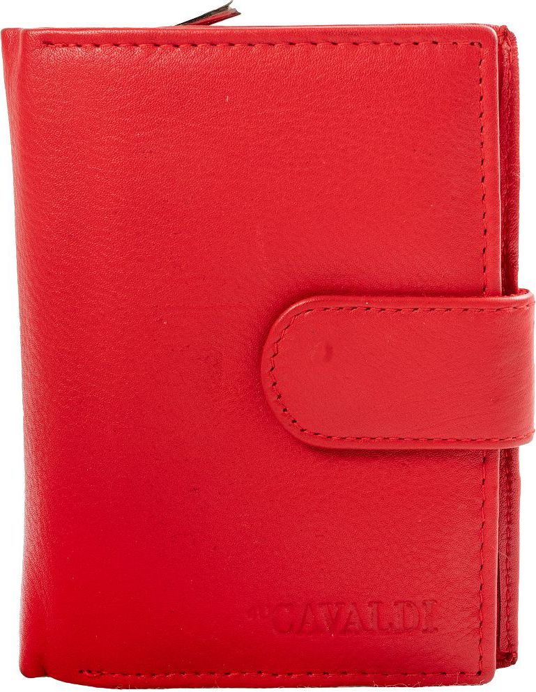 

Женский кошелек кожаный 4U Cavaldi DNK901-NPC-red Красный