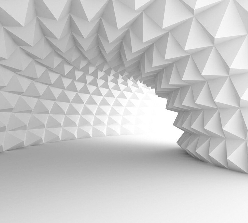 

3D Фотообои бумажные DeCors Белый проход 300x270 см 3 сегмента (181094)