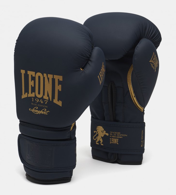 

Боксерские перчатки Leone Mono Blue 14 ун.