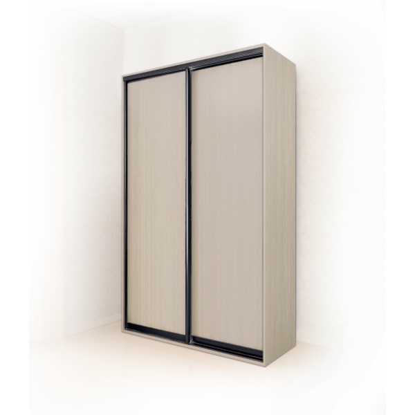 

Двухдверный шкаф купе в гостиную фасад из ДСП 120х60 см Modern