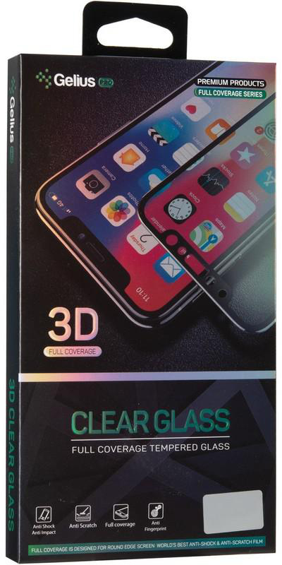 

Защитное стекло Gelius Pro для Oppo A15 Black