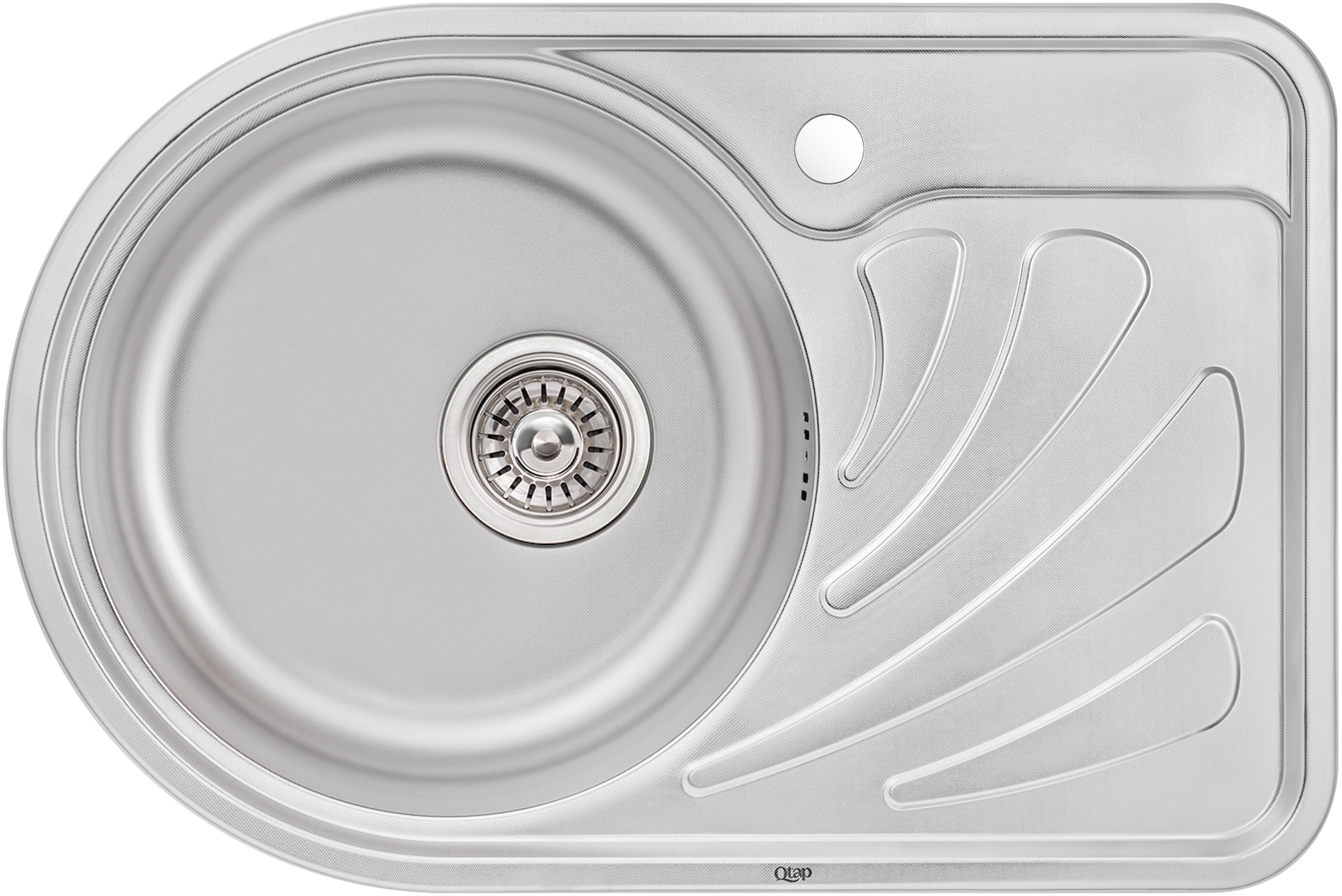 

Кухонная мойка QTAP 6744L Micro Decor 0.8 мм (QT6744LMICDEC08)