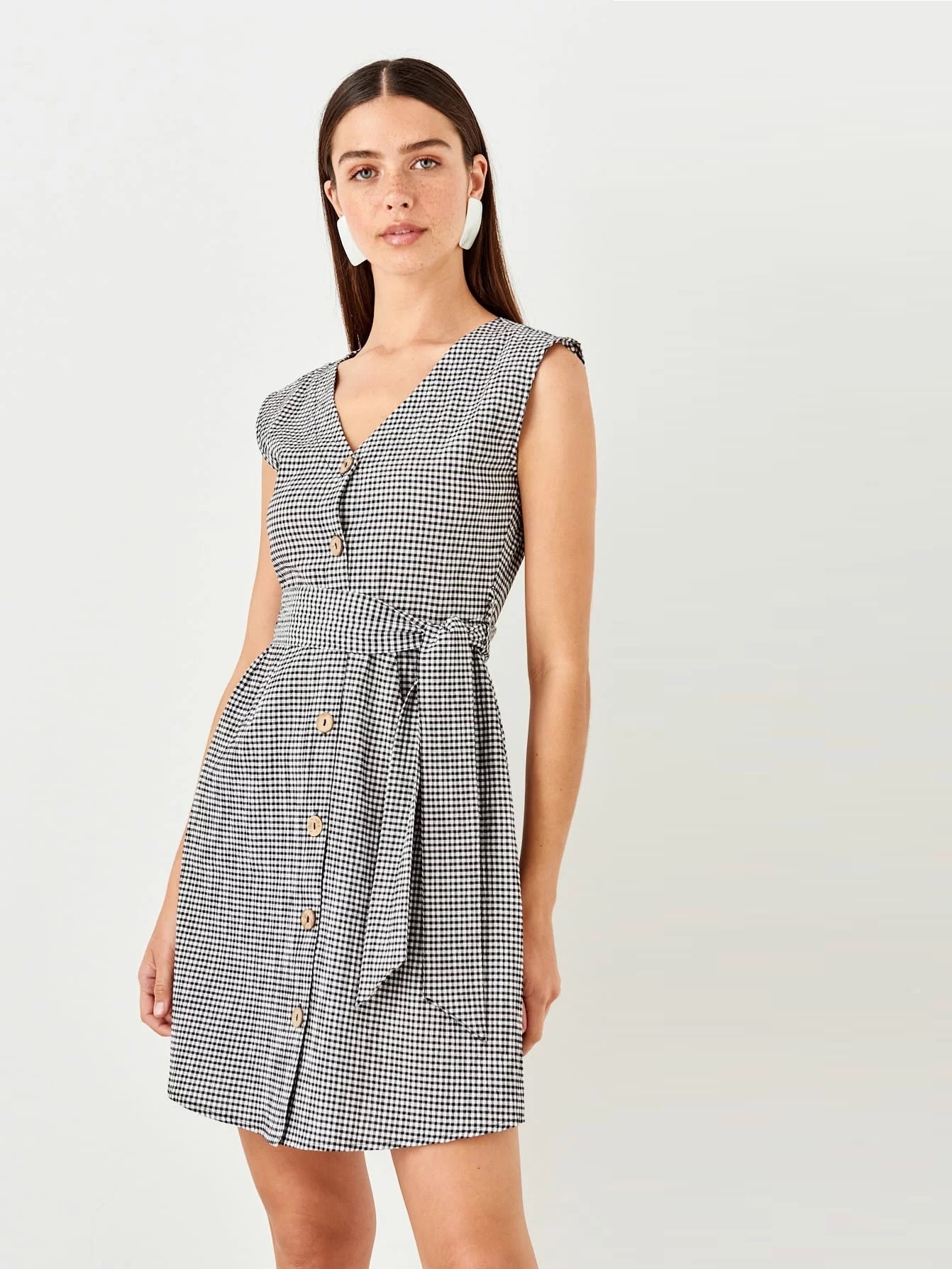 

Платье Trendyol TWOSS19EL0283  Клетка, Платье Trendyol TWOSS19EL0283 XS Клетка