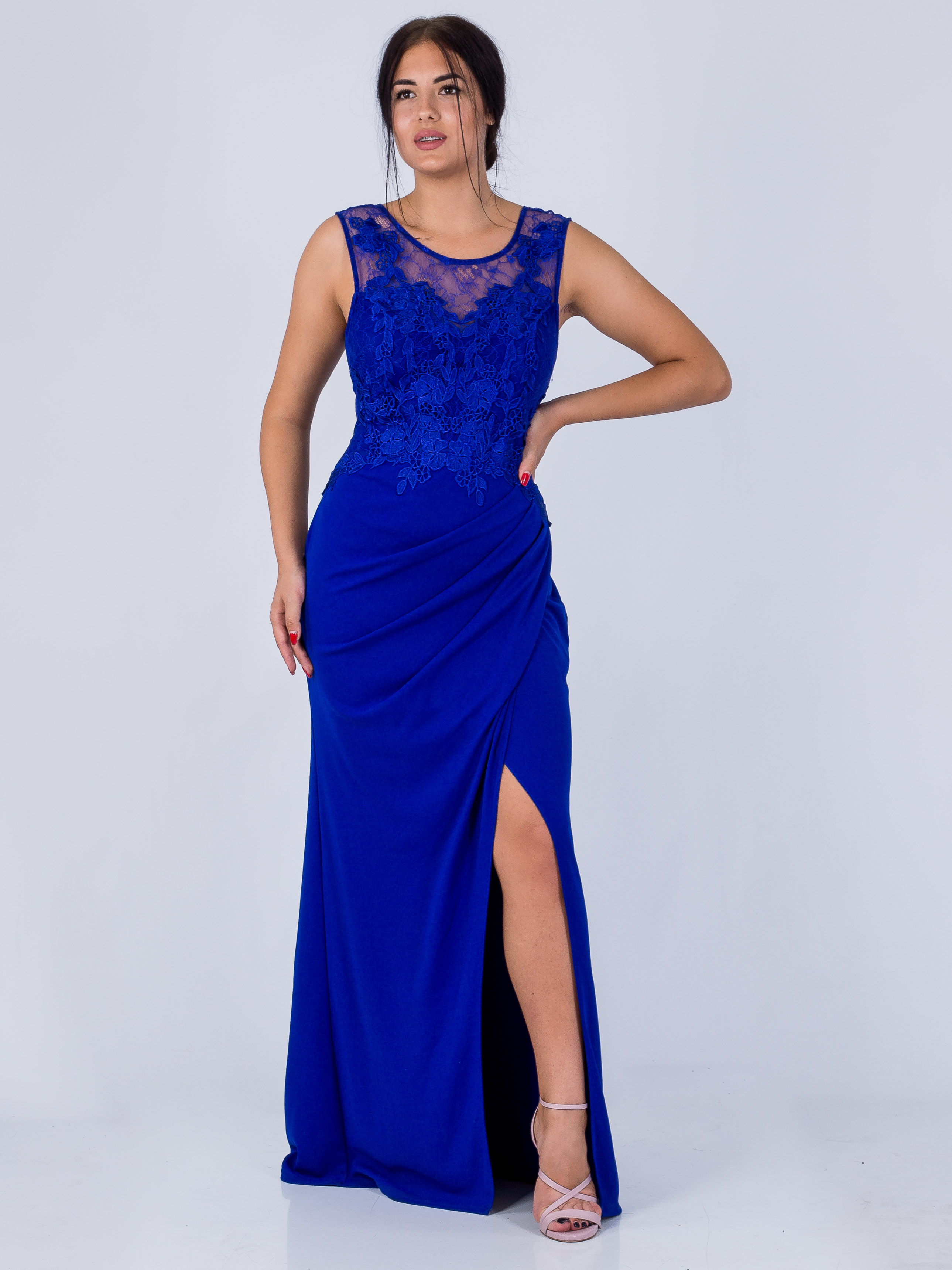 

Длинное платье Lipsy LP31118-21 2XL Синий