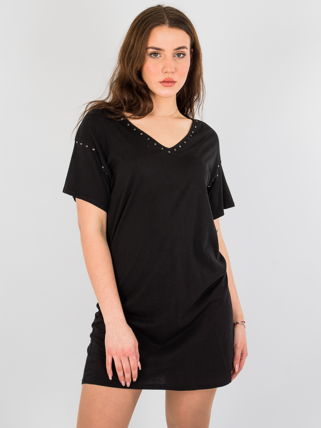 

Платье-туника H&M 0652196  Черный, Платье-туника H&M 0652196 XS Черный