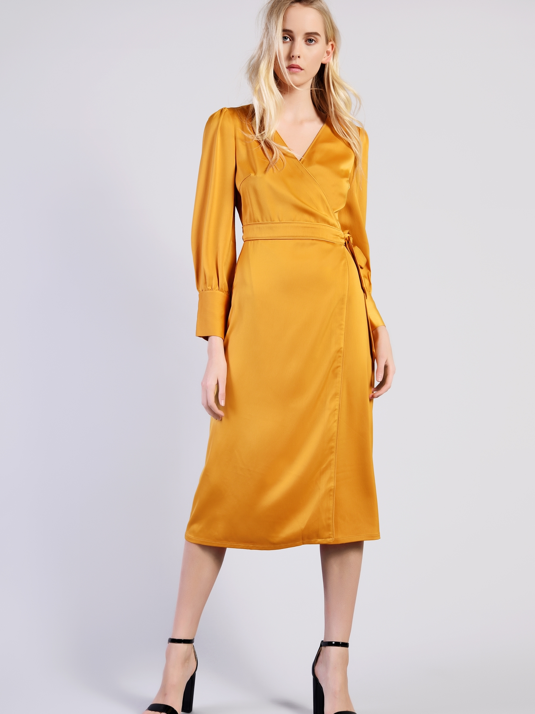 

Платье Glamorous L86-911-139  Охра, Платье Glamorous L86-911-139 XL Охра